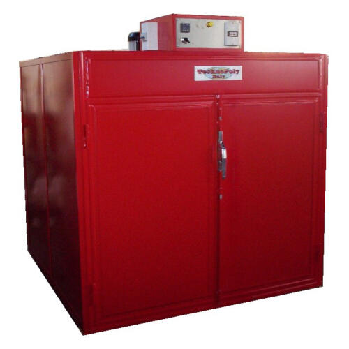 Horno para precalentar el material poliuretánico